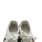 Gucci Ace Embroidered Sneakers Low Cut Leather 35 White — view 7