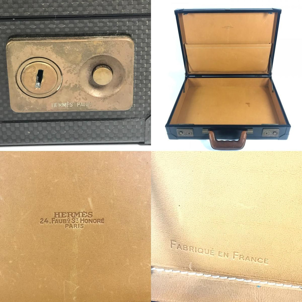Hermes Business Bag Espace PM Carbon Black — view 8