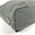 Prada Shoulder Bag Logo Gray Khaki — view 7