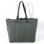 Prada Shoulder Bag Logo Gray Khaki — view 2