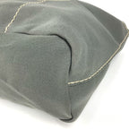 Prada Shoulder Bag Logo Gray Khaki — view 6