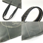 Prada Shoulder Bag Logo Gray Khaki — view 8