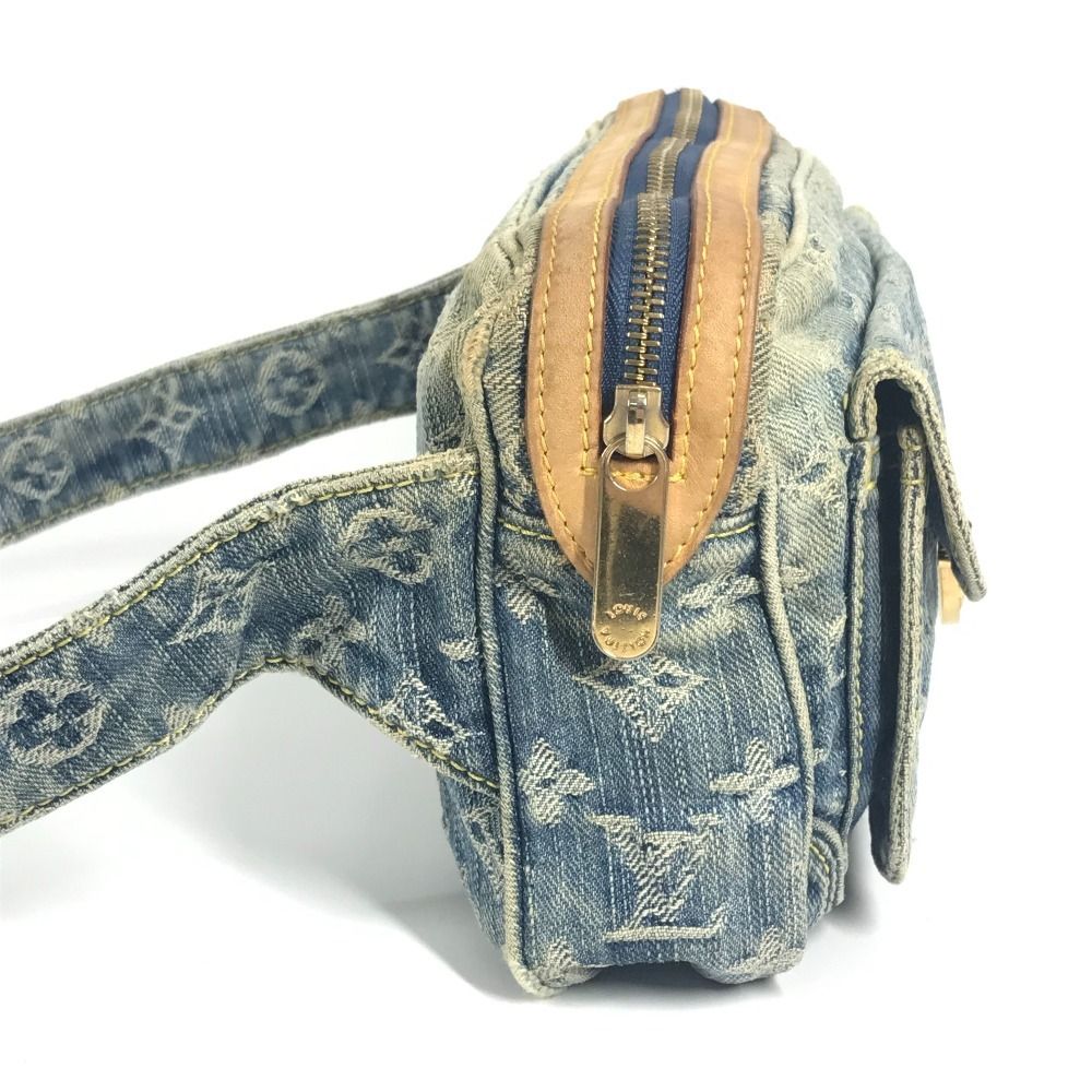 Louis Vuitton Waist Bag Monogram Denim Canvas Blue — view 4