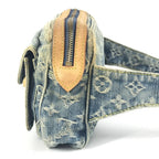 Louis Vuitton Waist Bag Monogram Denim Canvas Blue — view 3