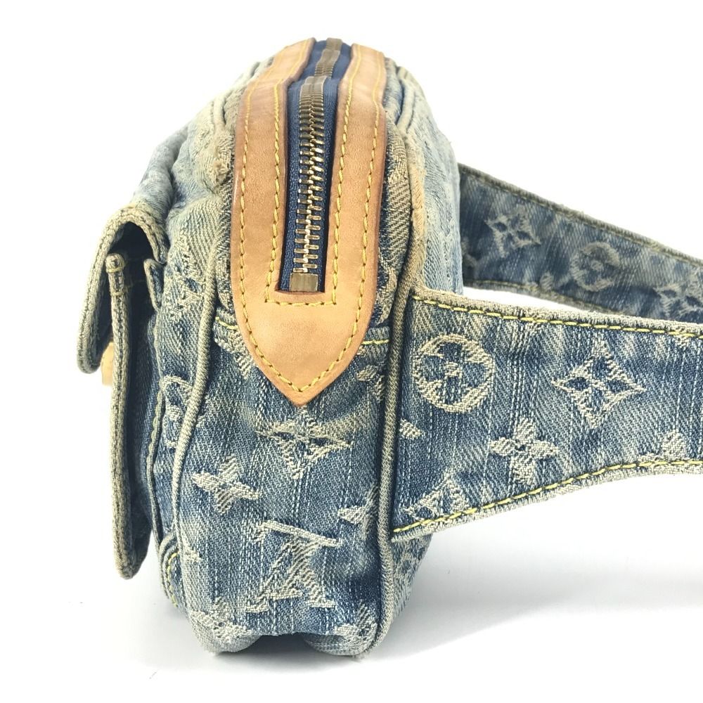 Louis Vuitton Waist Bag Monogram Denim Canvas Blue — view 3