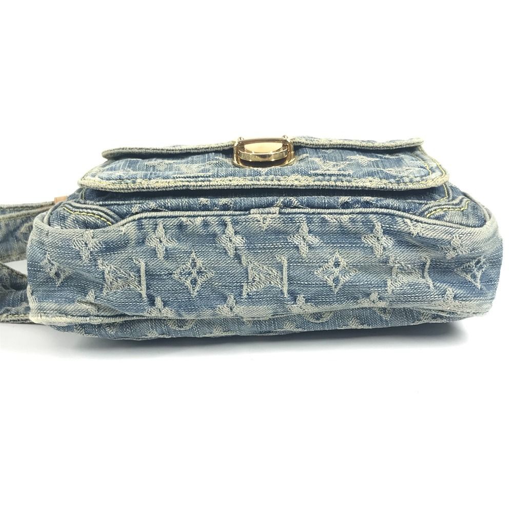 Louis Vuitton Waist Bag Monogram Denim Canvas Blue — view 5