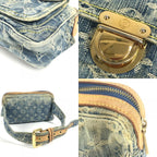 Louis Vuitton Waist Bag Monogram Denim Canvas Blue — view 7