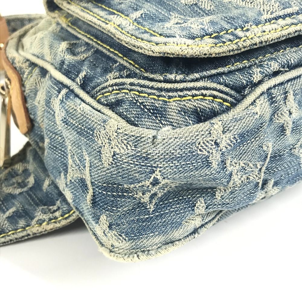 Louis Vuitton Waist Bag Monogram Denim Canvas Blue — view 6