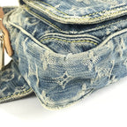 Louis Vuitton Waist Bag Monogram Denim Canvas Blue — view 6
