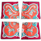 Hermes Carre 90 Paperoles Scarf — view 2
