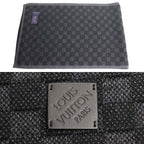 Louis Vuitton Neo Petit Damier Scarf Black — view 3