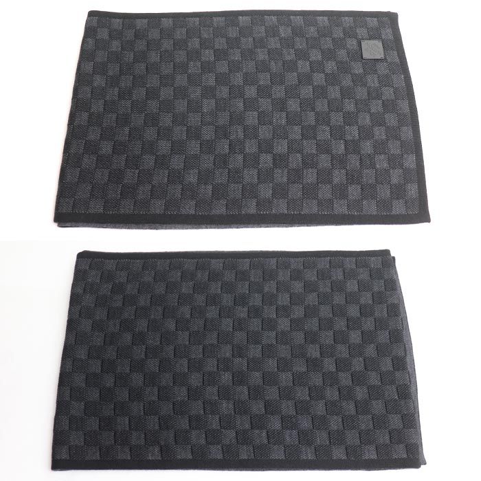 Louis Vuitton Neo Petit Damier Scarf Black — view 2
