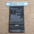 Prada Symbol Double Scarf Sand White — view 4
