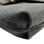 Fendi Zucchino Shoulder Bag Gray — view 4