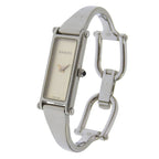 Gucci Stainless Steel Quartz Analog Display Silver Dial Watch — view 2