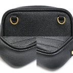 Saint Laurent Baby Leather Chain Shoulder Bag Black — view 5