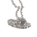 Chanel Camellia Diamond Necklace 18K White Gold — view 5