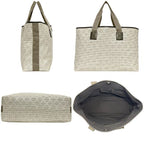 Gucci Tote White Beige Metallic Khaki Guccissima Line — view 2