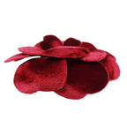 Chanel Brooch Camellia Velour Red Corsage — view 3