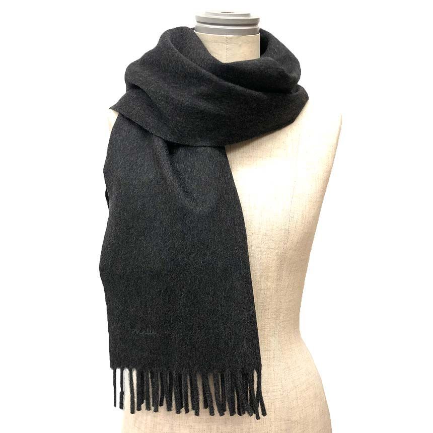 Prada Cashmere Shawl Scarf Gray — view 2