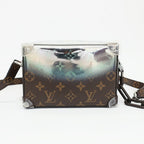 Louis Vuitton Mini Soft Trunk Monogram Metallic Nebula Canvas Shoulder Bag — view 2