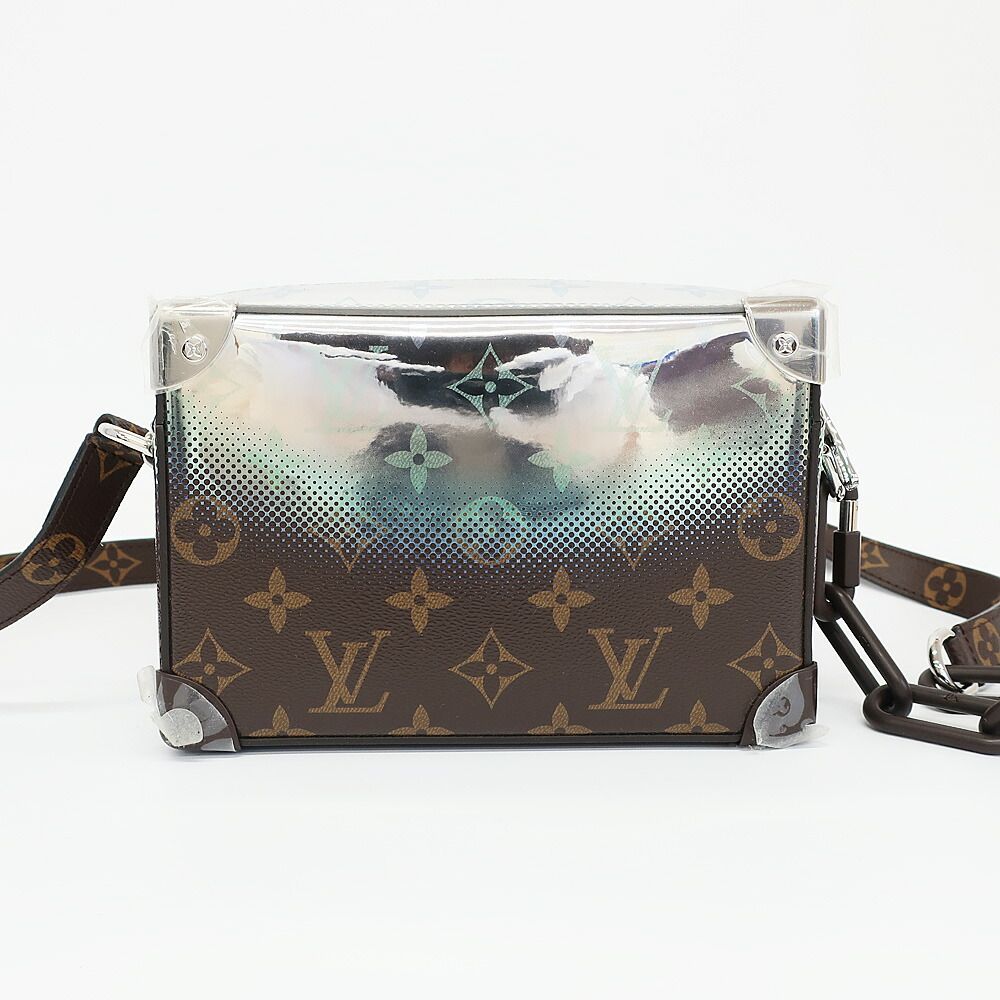 Louis Vuitton Mini Soft Trunk Monogram Metallic Nebula Canvas Shoulder Bag — view 2