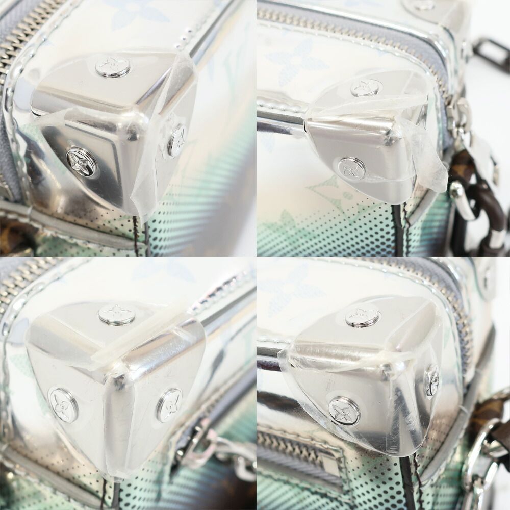 Louis Vuitton Mini Soft Trunk Monogram Metallic Nebula Canvas Shoulder Bag — view 8
