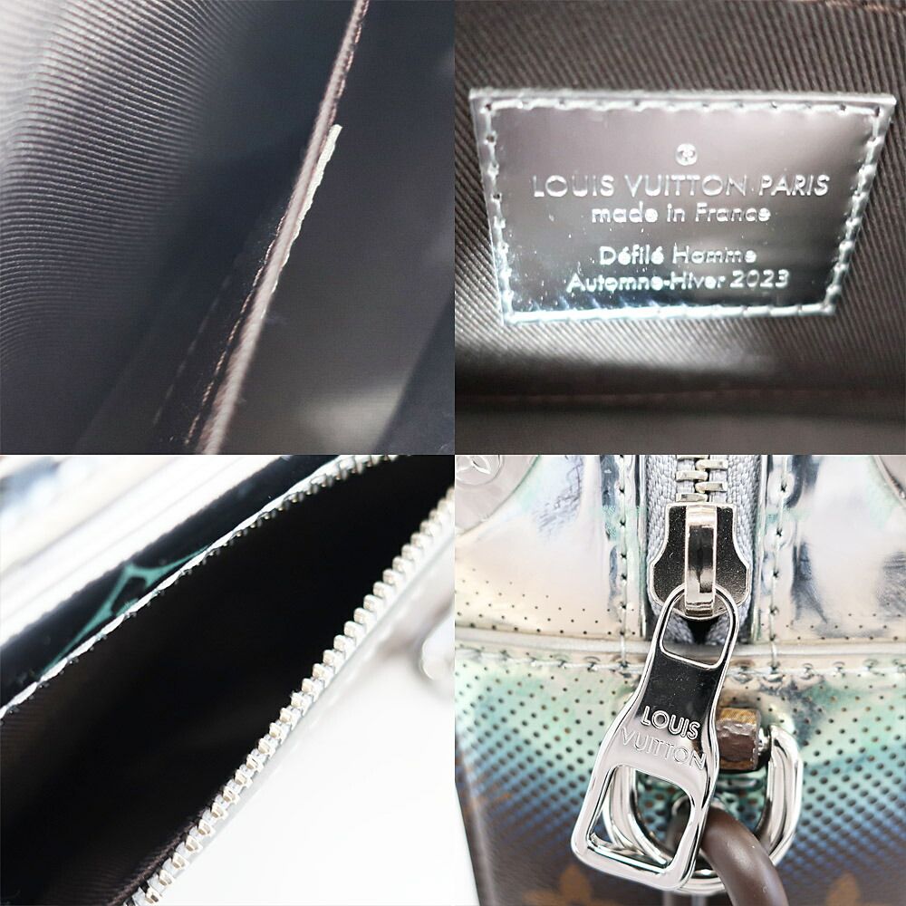 Louis Vuitton Mini Soft Trunk Monogram Metallic Nebula Canvas Shoulder Bag — view 6