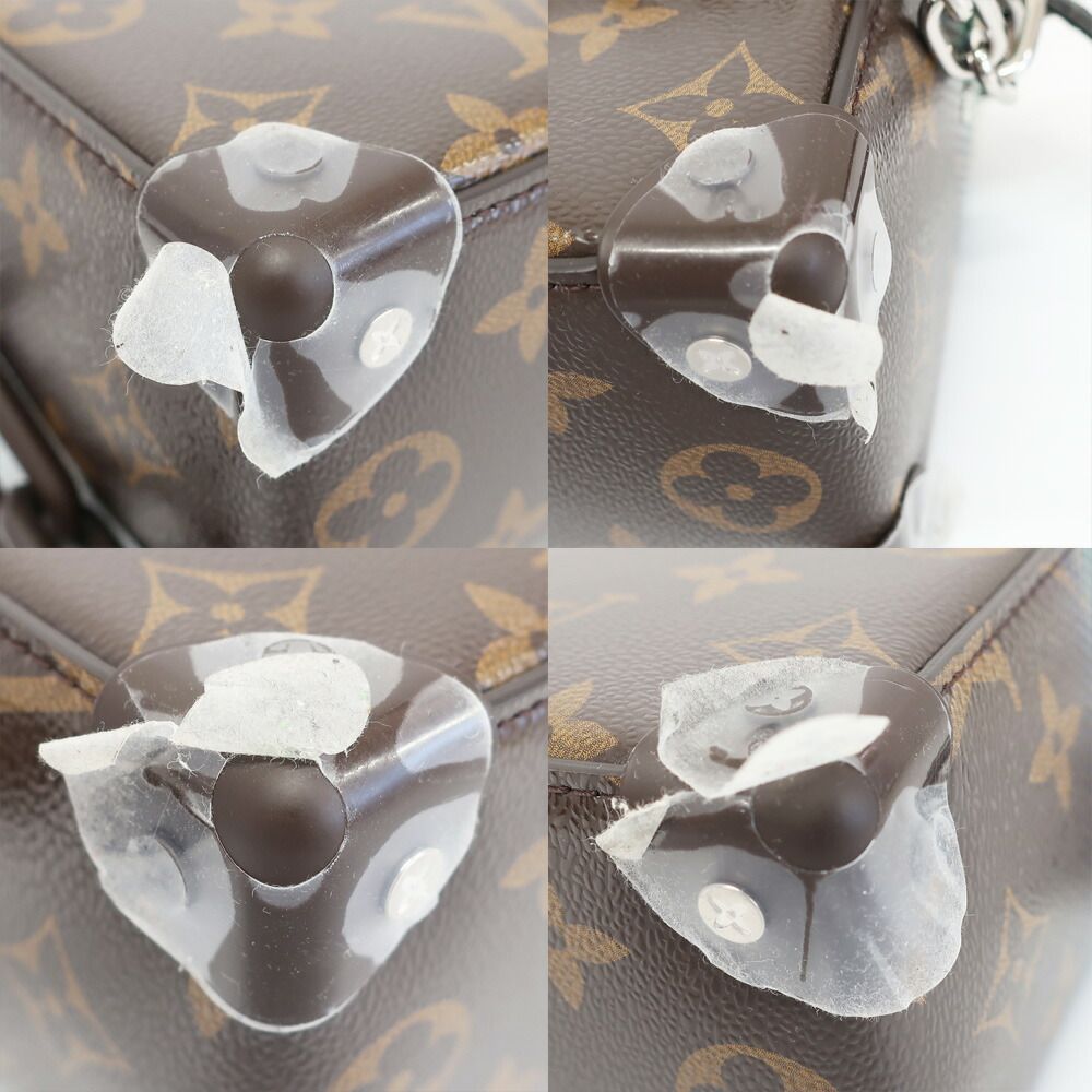 Louis Vuitton Mini Soft Trunk Monogram Metallic Nebula Canvas Shoulder Bag — view 4