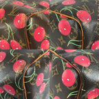 Louis Vuitton Boston Bag Keepall 45 Monogram Cherry Canvas — view 7