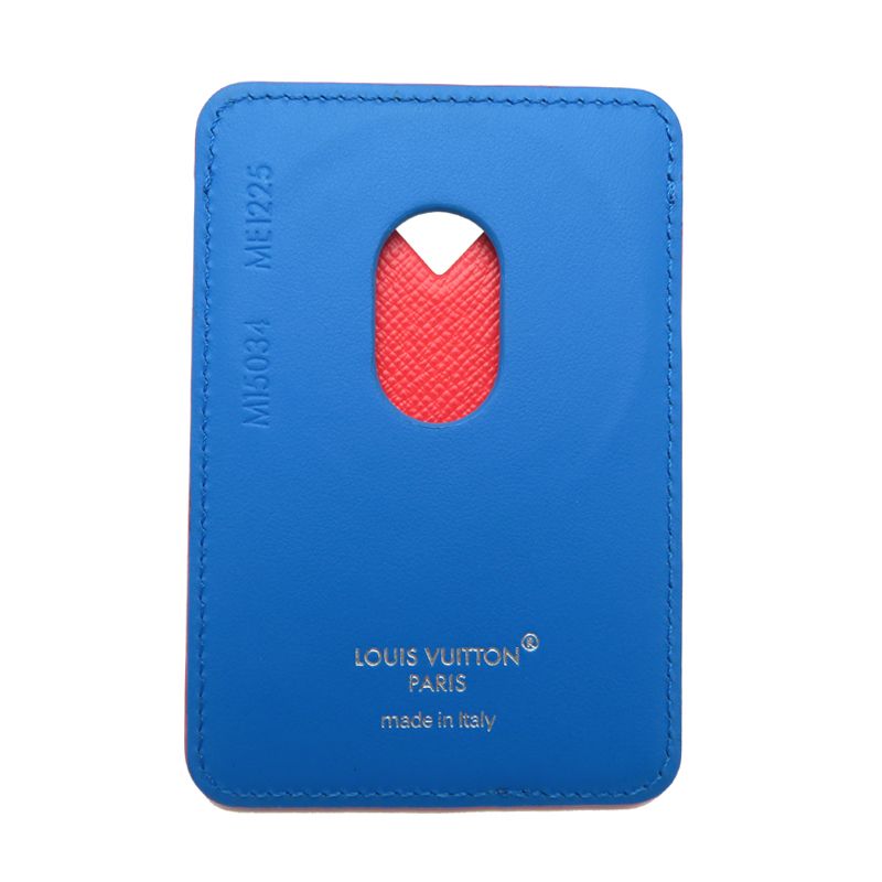 Louis Vuitton Card Case Blue — view 2