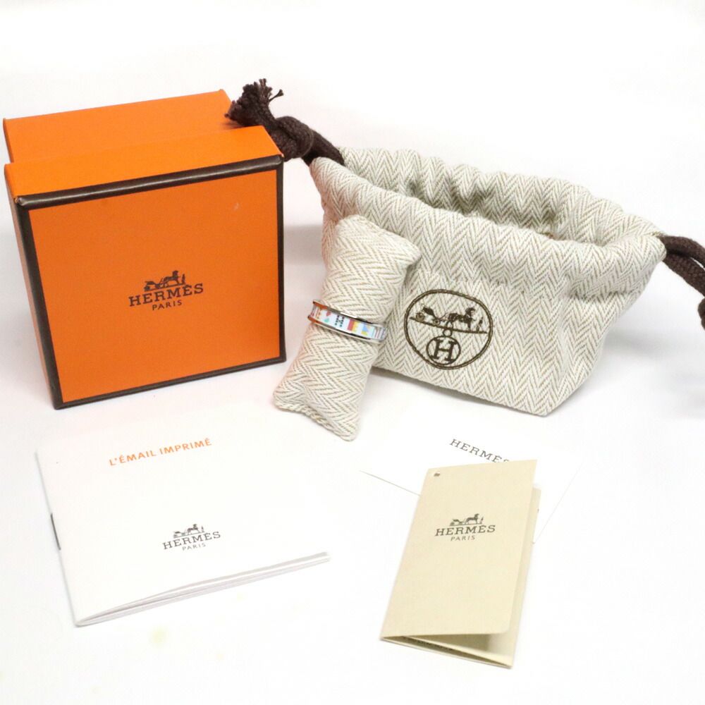 Hermes Ring Bricol PM Aurora Silveri — view 5