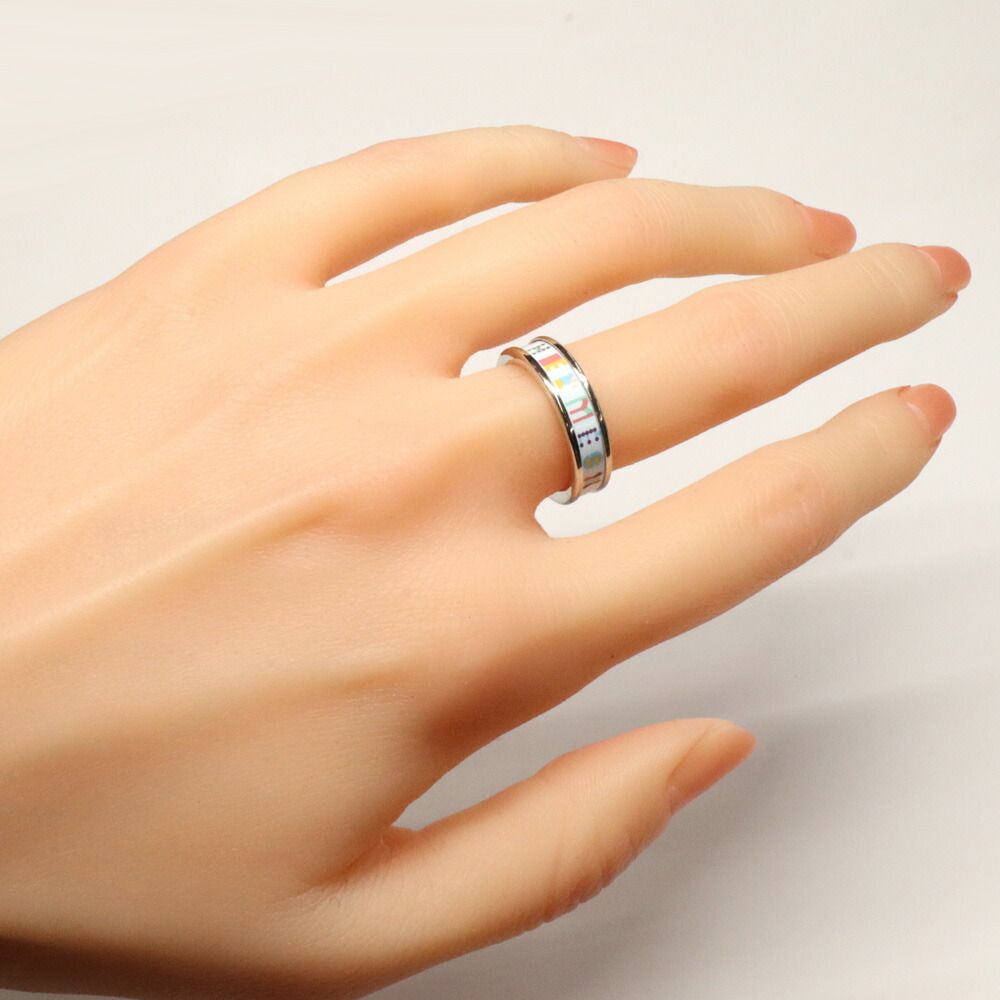 Hermes Ring Bricol PM Aurora Silveri — view 7