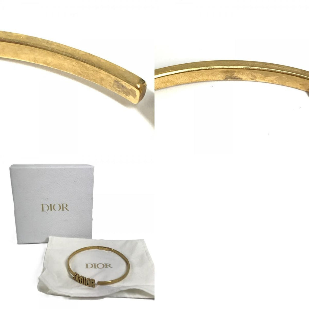 Dior Necklace Jadior Choker Metal Gold — view 9