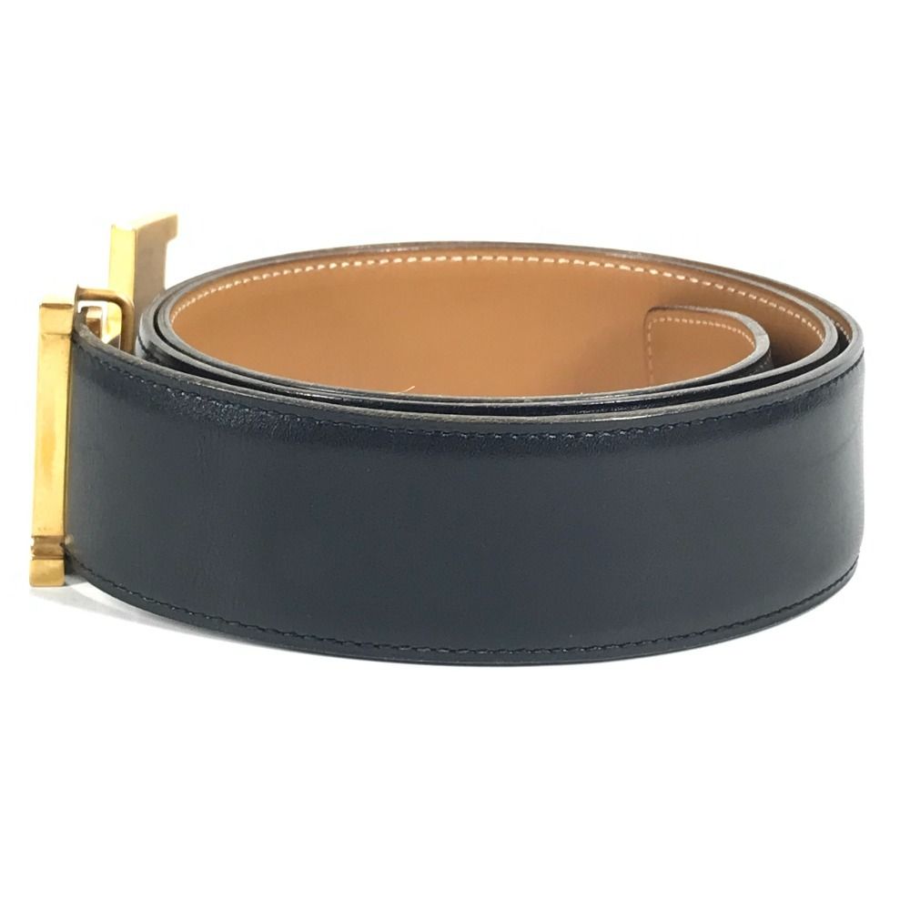 Hermes Belt Hhardware Big Logo Constance Leather Black — view 3