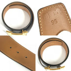 Hermes Belt Hhardware Big Logo Constance Leather Black — view 7