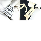 Chanel Shoulder Bag CC Logo Drawstring Cotton White — view 9
