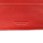 Bottega Veneta Intrecciato Bifold Wallet Red SS OS — view 8