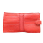 Bottega Veneta Intrecciato Bifold Wallet Red SS OS — view 5