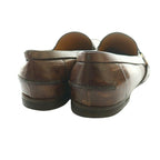 Gucci Vintage Leather Loafers Brown SS OS — view 5