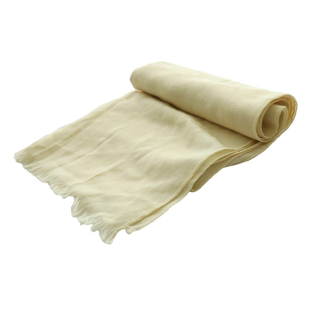 Gucci Wool Silk GG Pattern Shawl Scarf Ivory SS OS — view 5