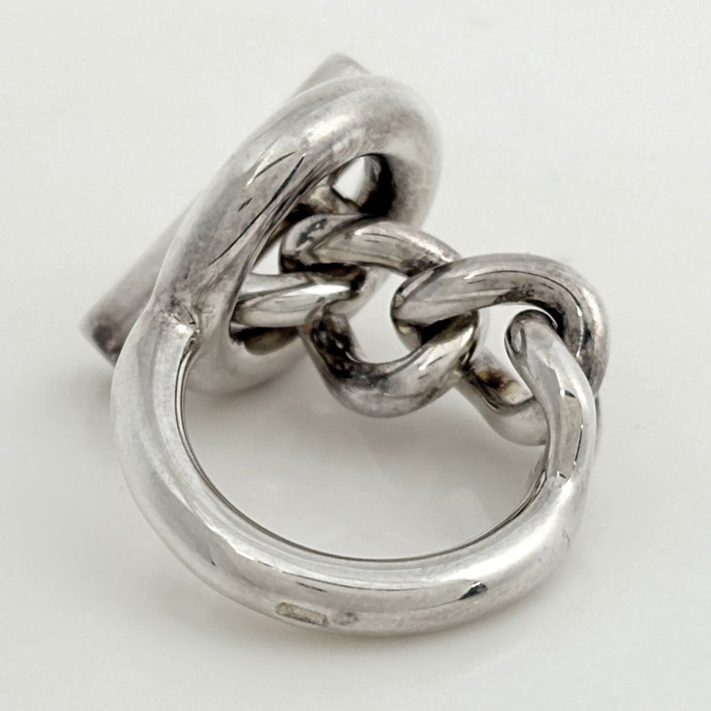 Hermes Croisette Ring MM Silver — view 4