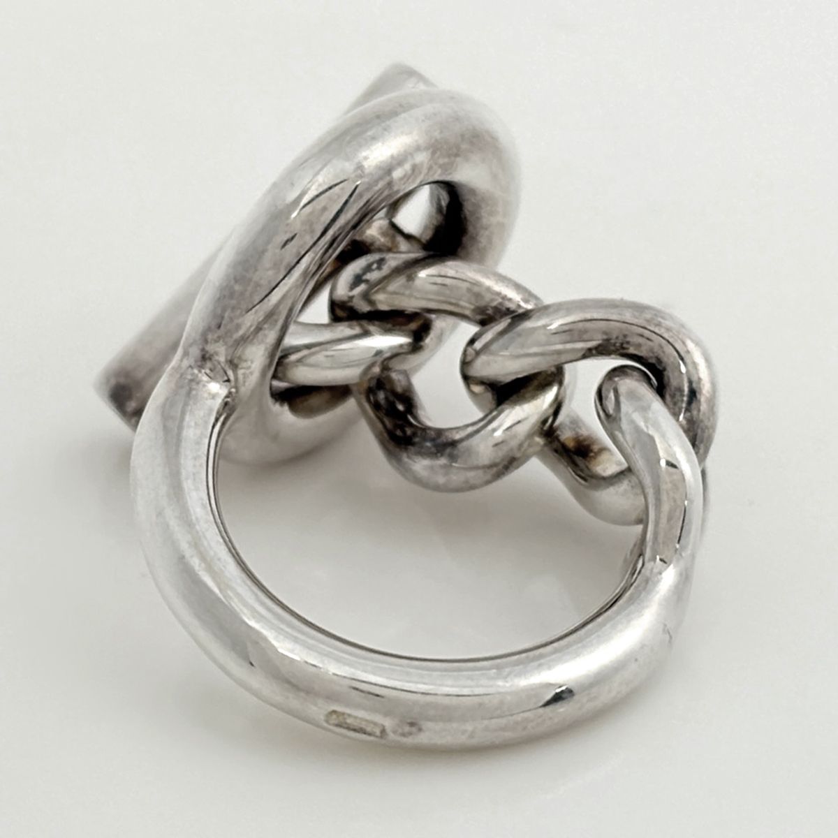 Hermes Croisette Ring MM Silver — view 4