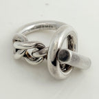 Hermes Croisette Ring MM Silver — view 2
