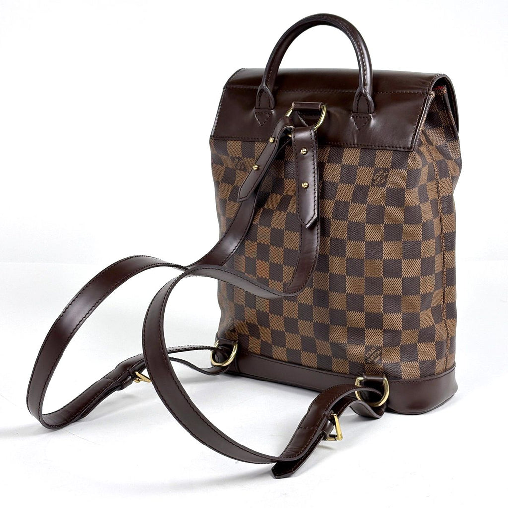 Louis Vuitton Soho Backpack Damier Brown — view 2