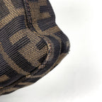 Fendi Zucca Pattern Shoulder Bag Canvas Brown — view 3