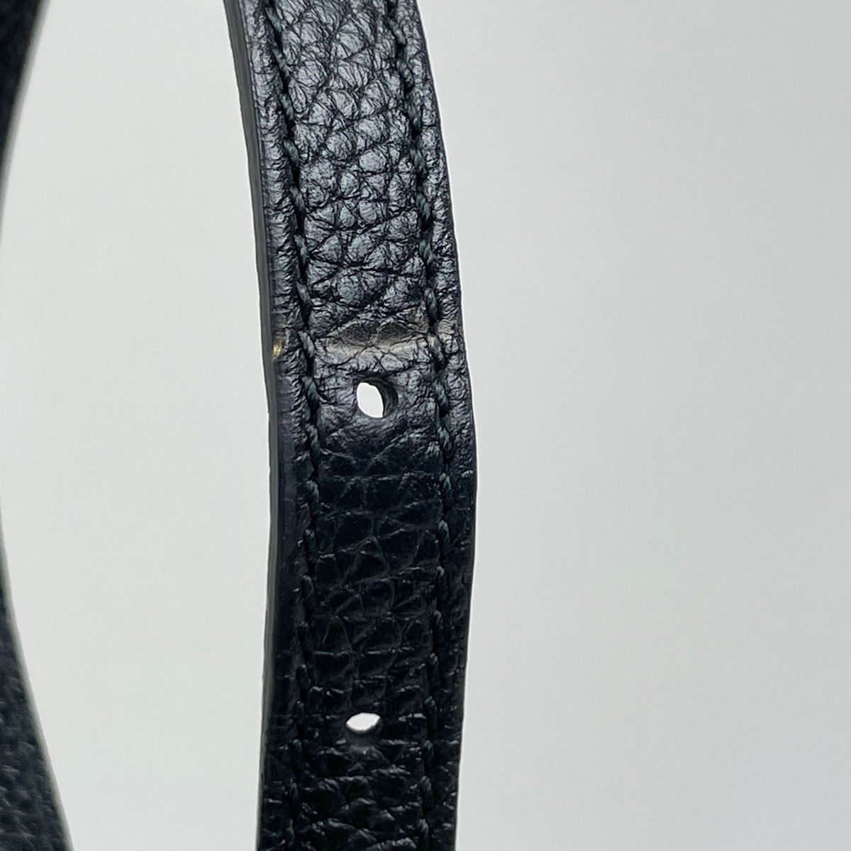 Gucci Soho Shoulder Bag Fringe Interlocking Leather Black — view 6