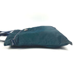 Prada Shoulder Bag Triangle Logo Nylon Blue — view 4