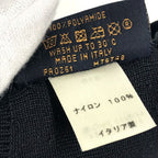 Louis Vuitton Mask Maille Nylon Black Pouch — view 5
