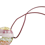 Hermes Necklace Tatta Sole Tatouage GM Rouge Grena Silver — view 7